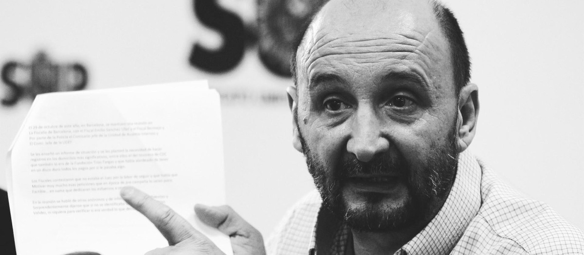 El exsecretario general del Sindicato Unificado de Policía (Sup), José Manuel Sánchez Fornet