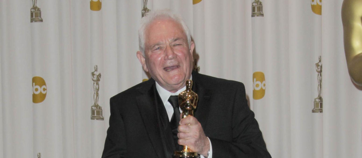 David Seidler, en la gala de los Oscar en 2011