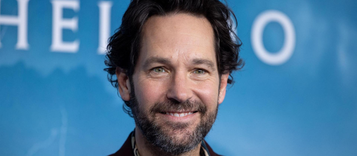 Paul Rudd, durante la presentación en Madrid de Cazafantasmas: el imperio helado