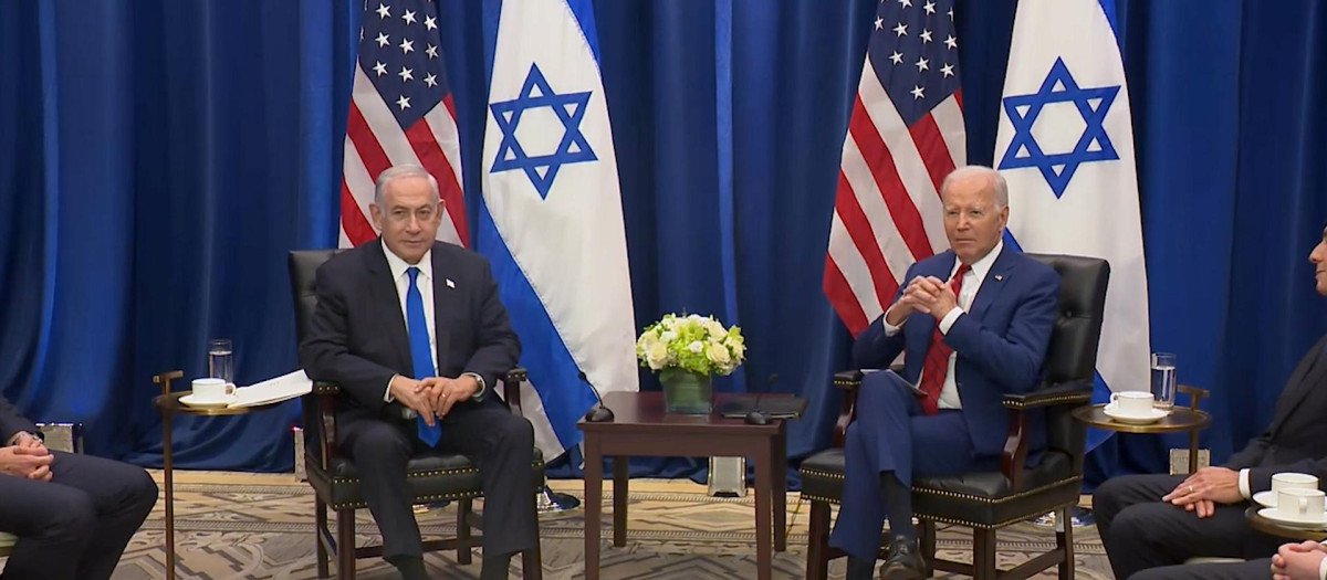 Reunión de Joe Biden y Benjamin Netanyahu