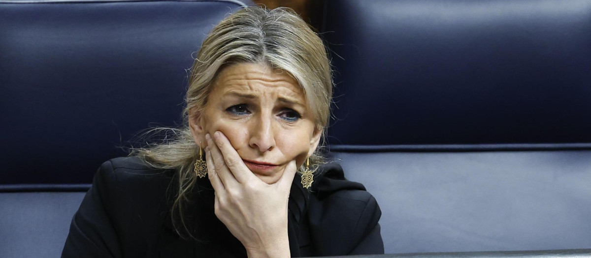 La ministra de Trabajo, Yolanda Díaz.