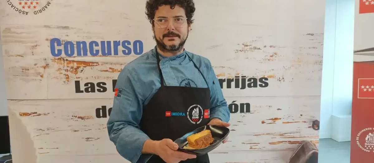 Iván Plademunt, ganador de la torrija tradicional 2024