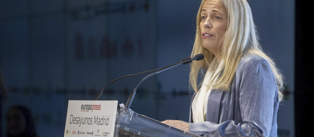 La consejera de Economía, Hacienda y Empleo de la Comunidad de Madrid, Rocío Albert