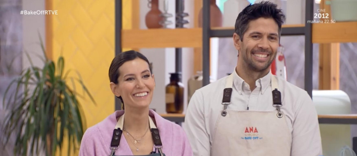 Ana Boyer y Fernando Verdasco, en el programa de repostería