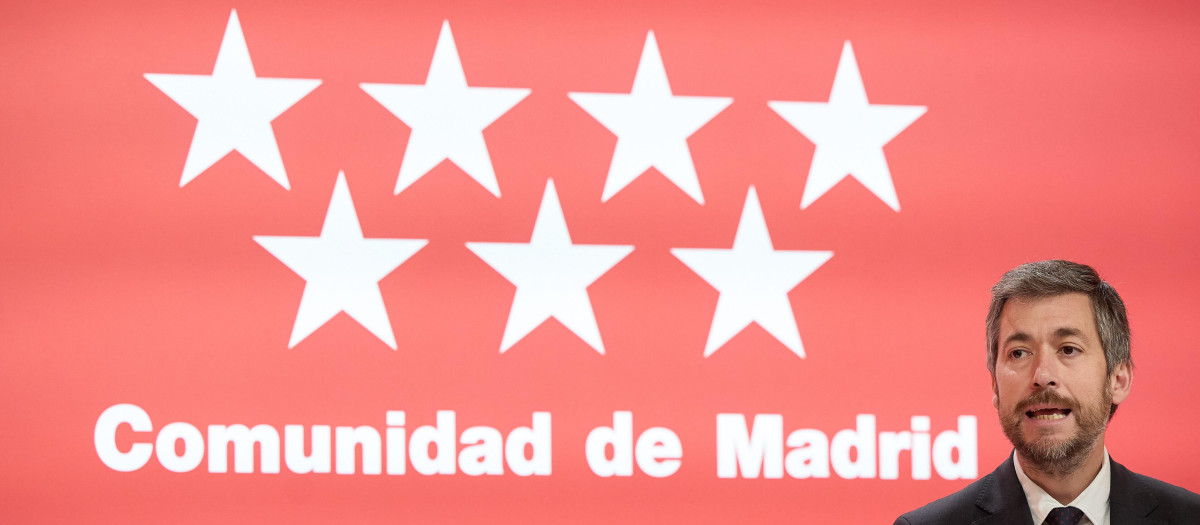 El portavoz del Gobierno de Madrid, Miguel Ángel García