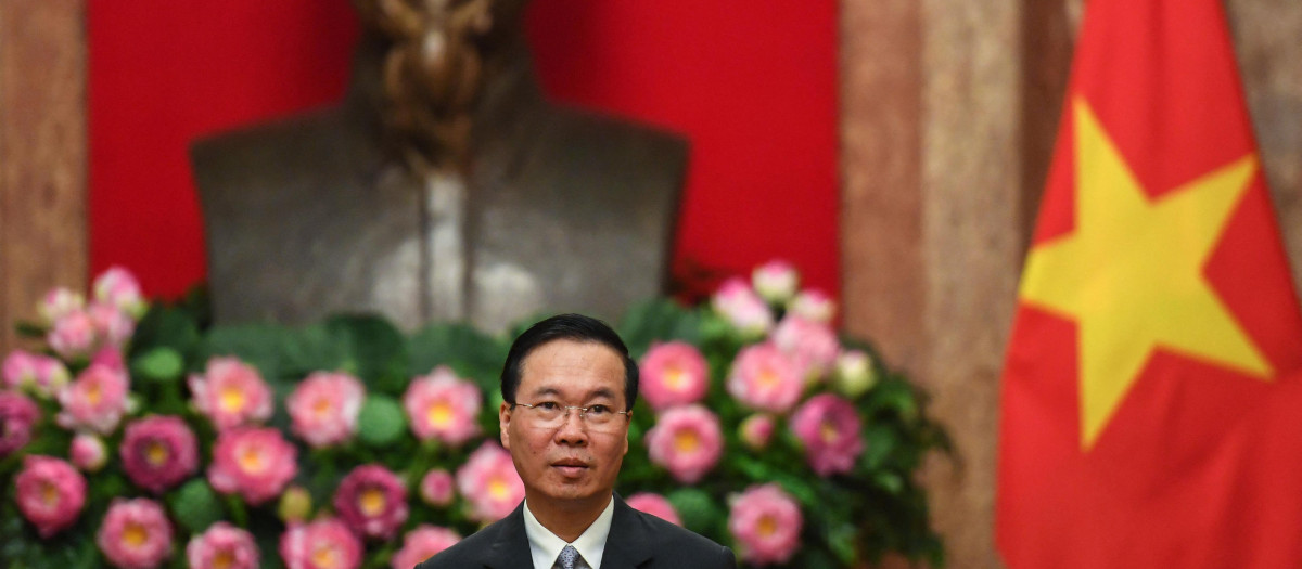El presidente de Vietnam, Vo Van Thuong