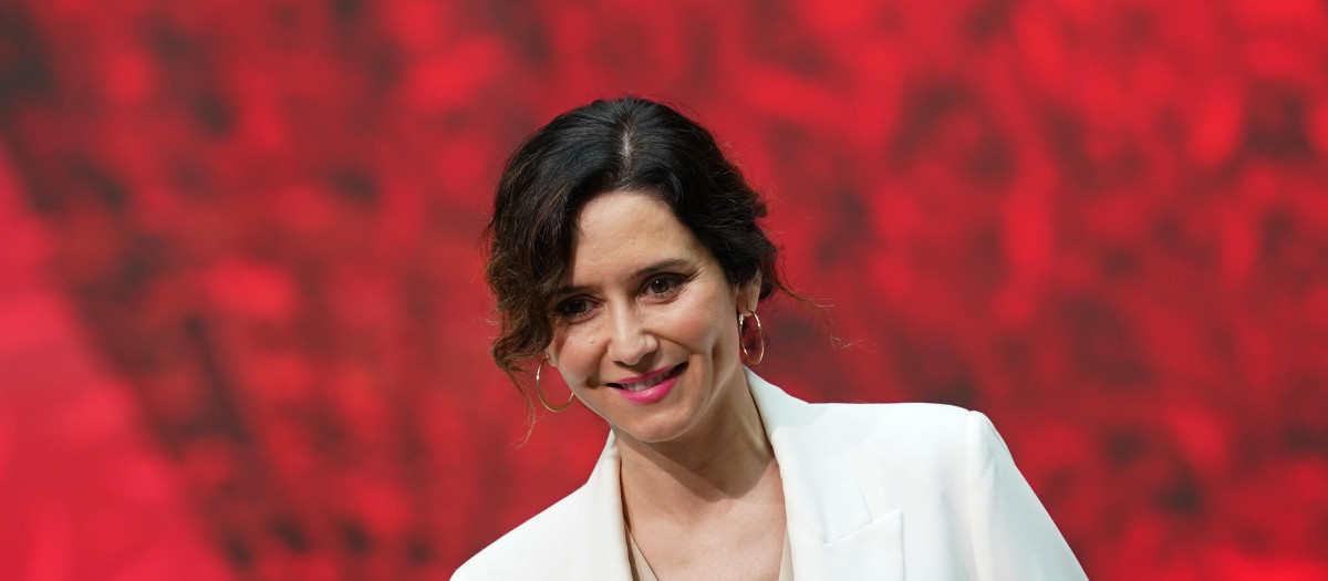 La presidenta de la Comunidad de Madrid, Isabel Díaz Ayuso