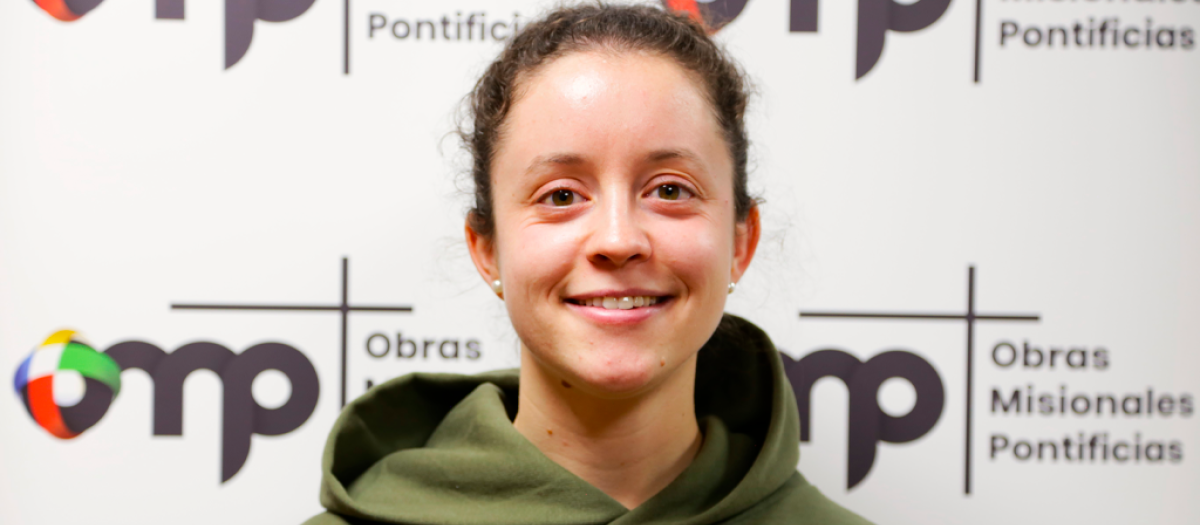 Paula Rodríguez con 26 años parte para la misión