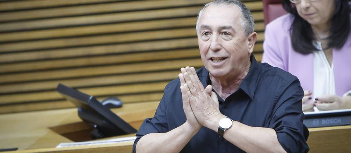 El síndico de Compromís en las Cortes Valencianas, Joan Baldoví, esta semana