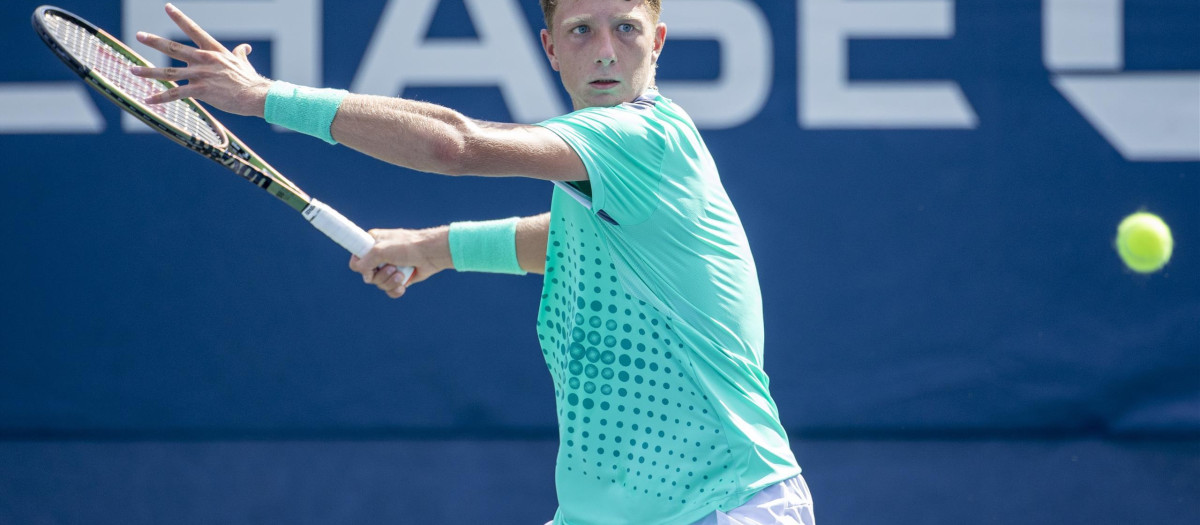 Martín Landaluce es el tenista más prometedor de la generación de 2006 y acaba de ganar su primer partido ATP