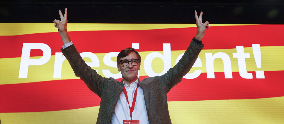 El líder del PSC, Salvador Illa