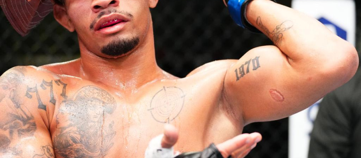 André Lima fue mordido por su compatriota Igor Severino en un combate de la UFC
