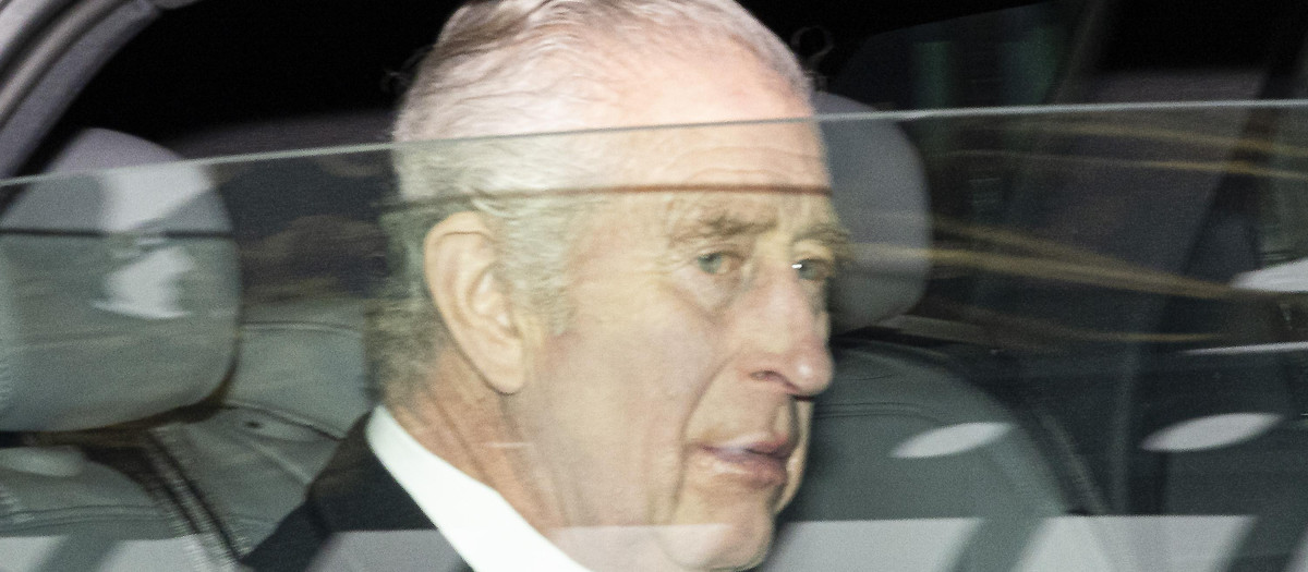King Charles III is seen leaving BuckinghamPalace in central London. King Charles is currently being treated for cancer.
King Charles III, London, UK - 21 Mar 2024