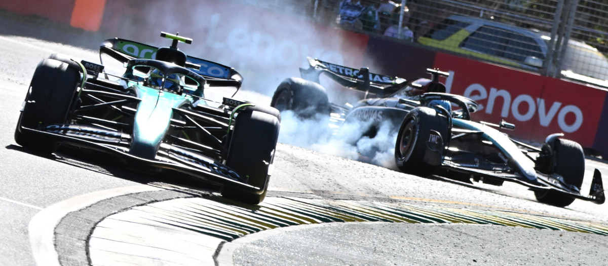 Fernando Alonso fue sancionado con 20 segundos por conducción peligrosa