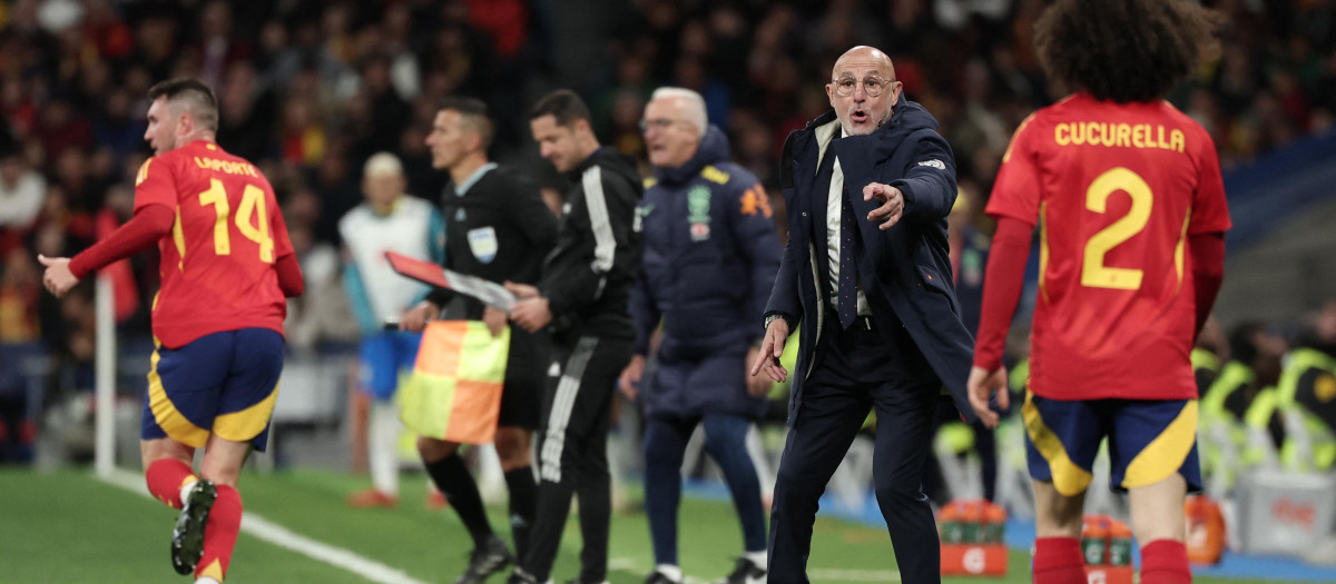 Luis de la Fuente se mostró enfadado en sala de prensa sobre los pitos a Morata