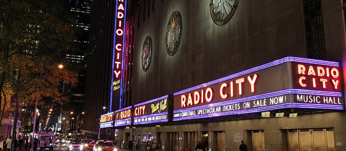El Radio City Music Hall en Nueva York