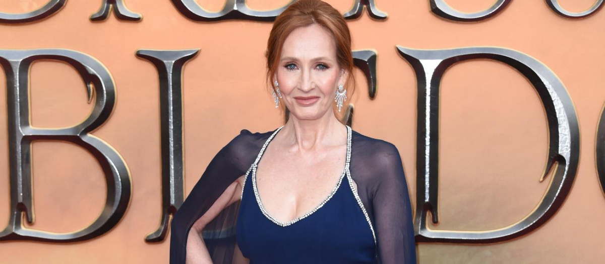 La escritora J.K. Rowling