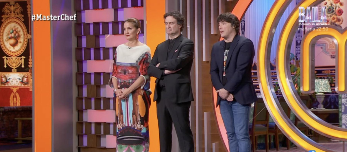 Los tres jueces de 'MasterChef' dictaron sentencia pasadas las dos de la mañana