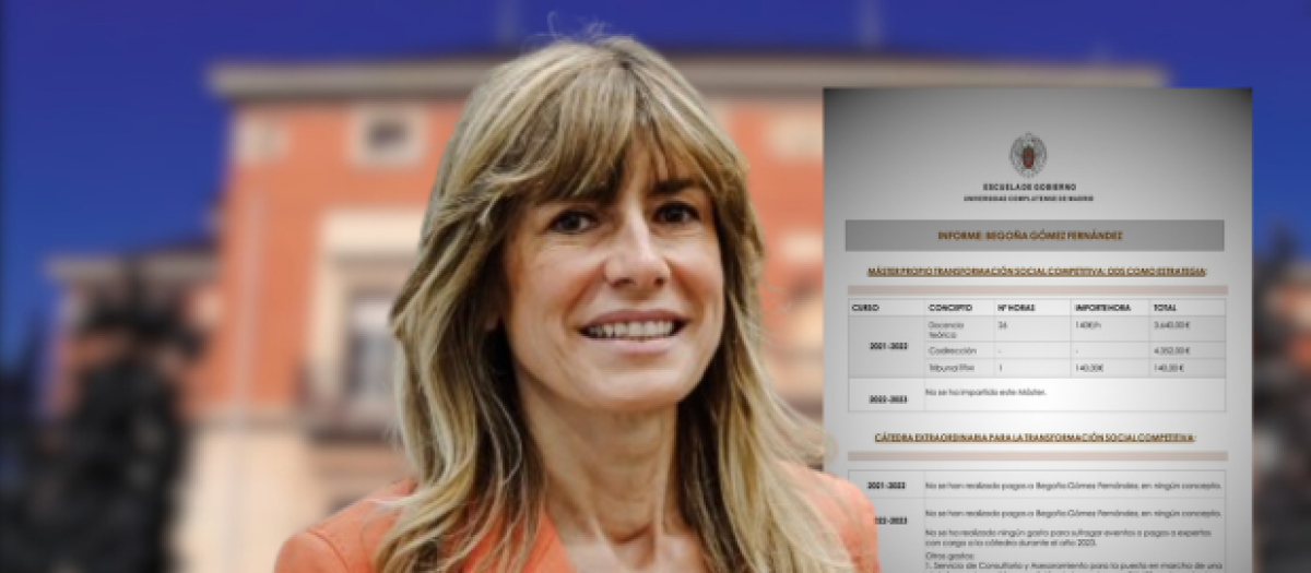 Begoña Gómez, mujer del presidente del Gobierno