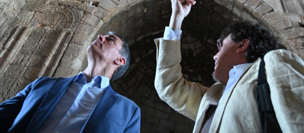 Pedro Sánchez, durante su visita a Jordania