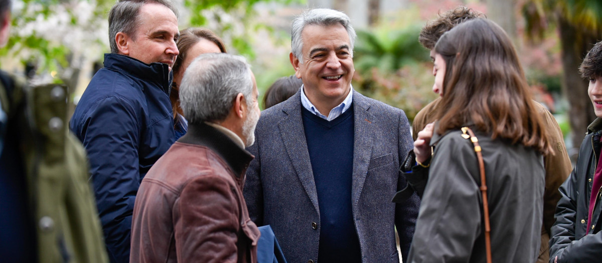 El presidente del PP del País Vasco y candidato a lehendakari, Javier de Andrés, en directo