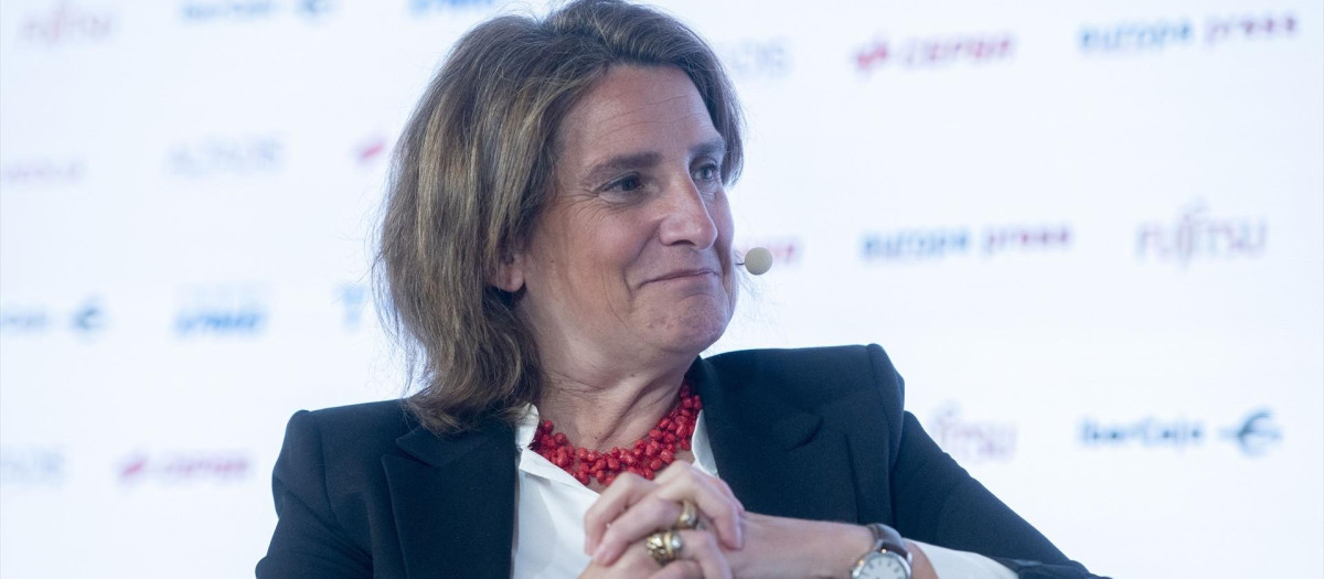 La vicepresidenta tercera y ministra para la Transición Ecológica, Teresa Ribera