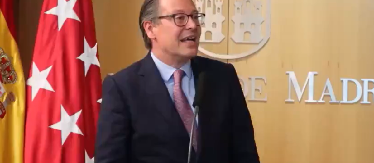 El secretario general del PP de Madrid, Alfonso Serrano