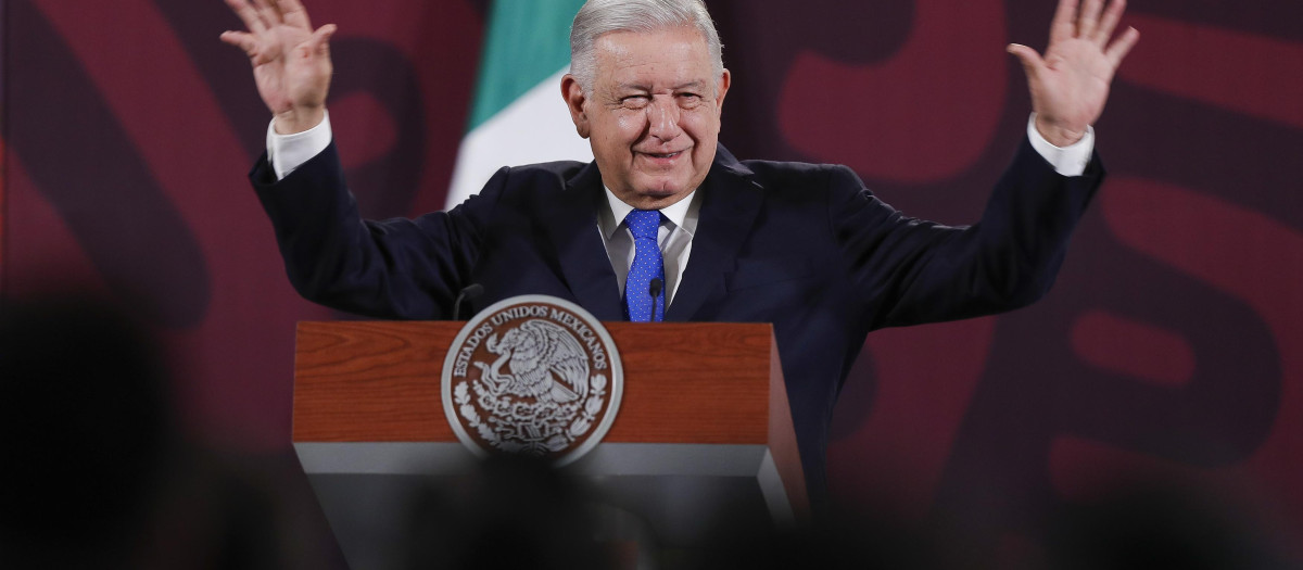 El presidente mexicano Andrés Manuel López Obrador