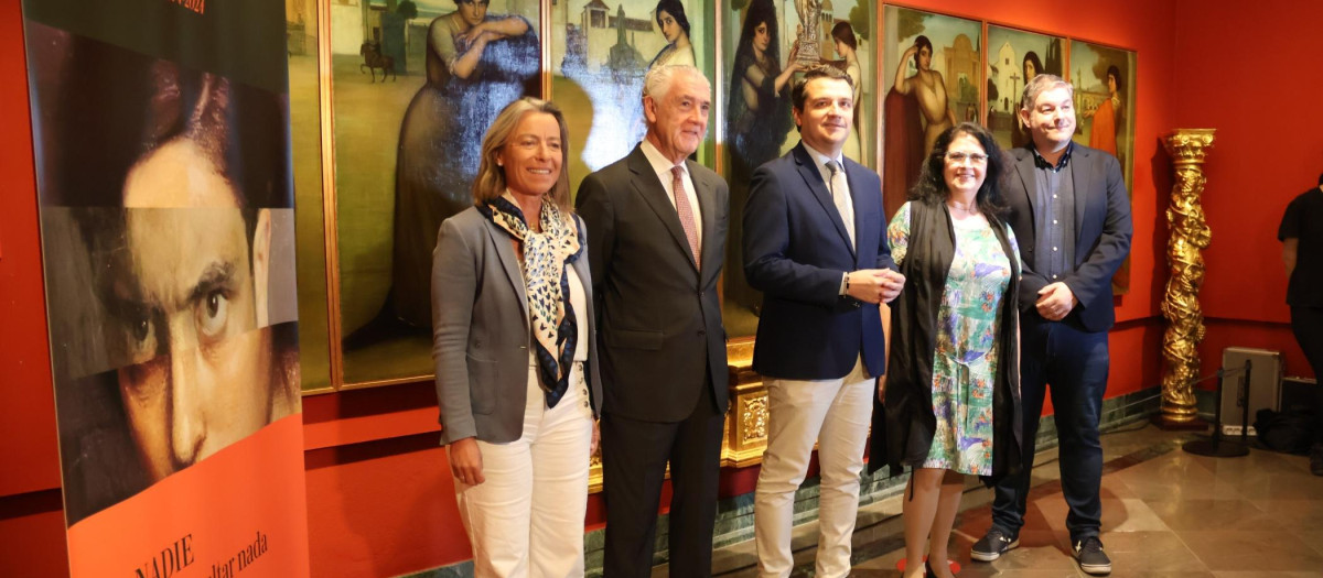 Isabel Albás, Evelio Acevedo, José María Bellido, Laura Ramón y Javier Novo