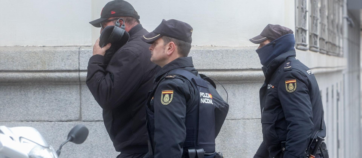 El exasesor del exministro José Luis Ábalos, Koldo García, a su salida de la Audiencia Nacional, a 22 de febrero de 2024