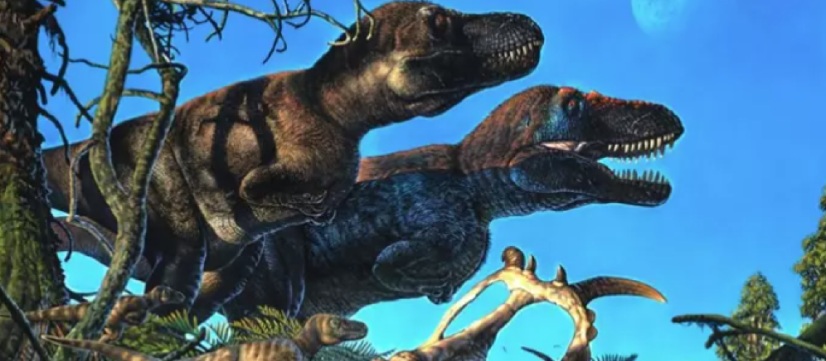 Dos de las especies de dinosaurios incluidas en el nuevo estudio