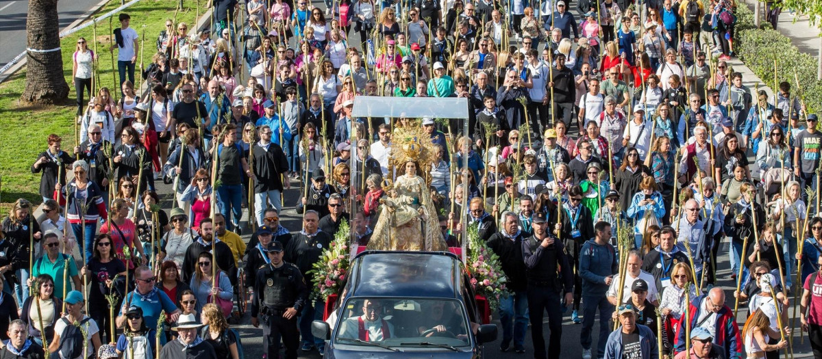 La Romería de la Santa Faz, en 2023, en Alicante
