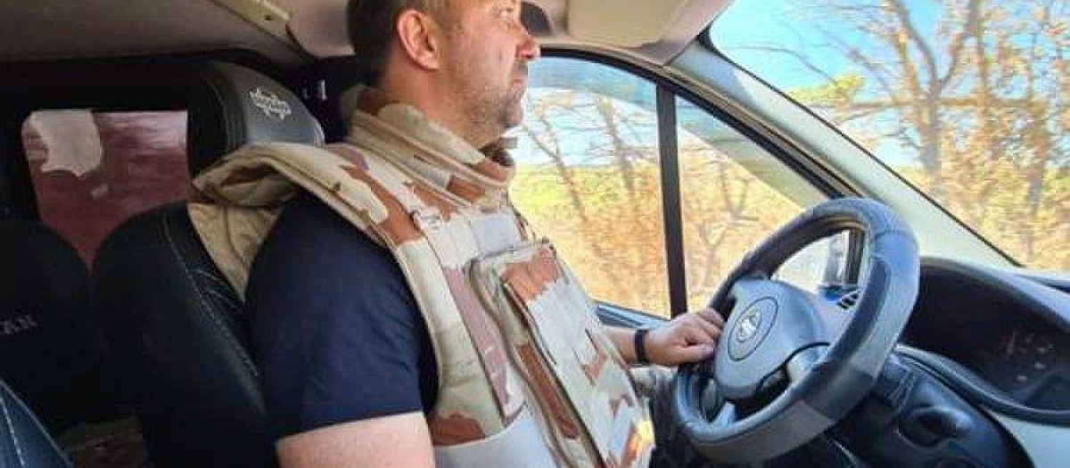 El padre Oleh Ladnyuk, el sacerdote salesiano que se ha quedado en Ucrania.