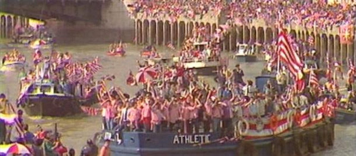 En 1984 fue la última vez que salió la Gabarra