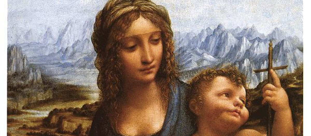 La Virgen de la rueca - Leonardo Da Vinci