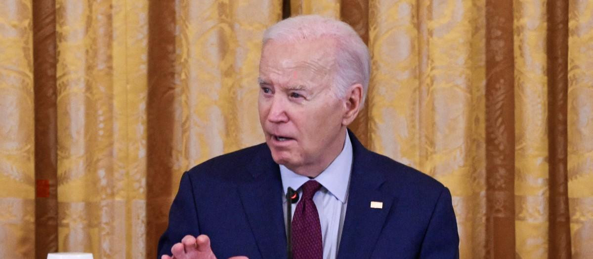 Joe Biden, en un acto en la Casa Blanca