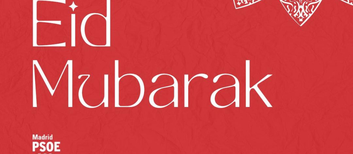 Felicitación del PSOE-M