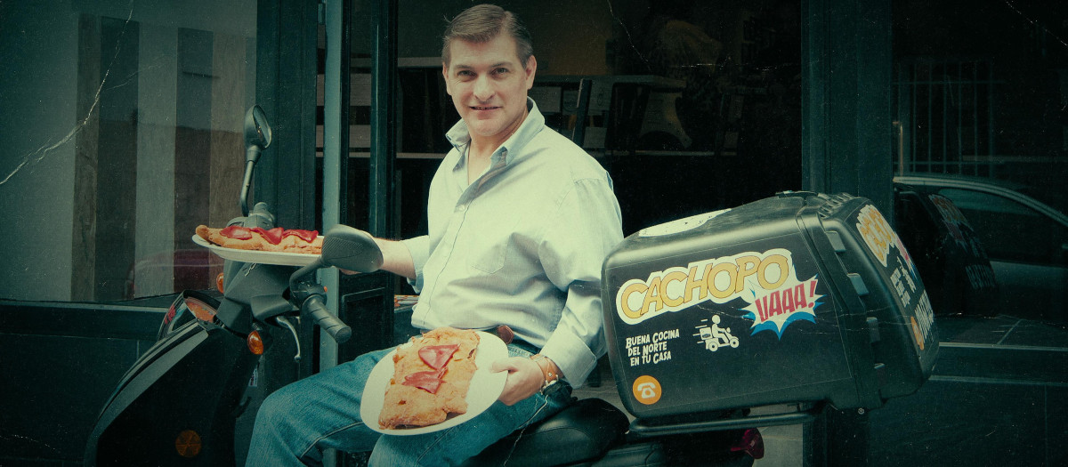 César Román, conocido como El Rey del Cachopo
