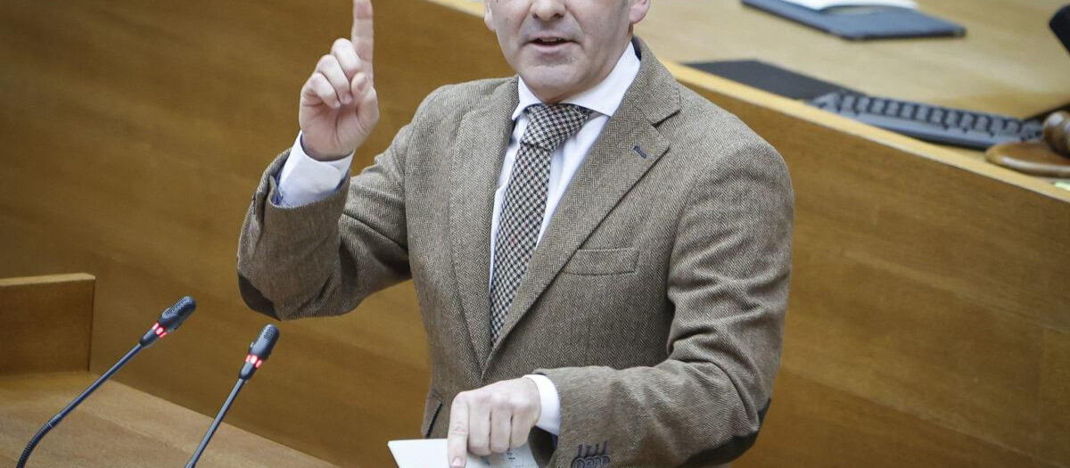 El síndico del Grupo Popular en las Cortes Valencianas, Miguel Barrachina