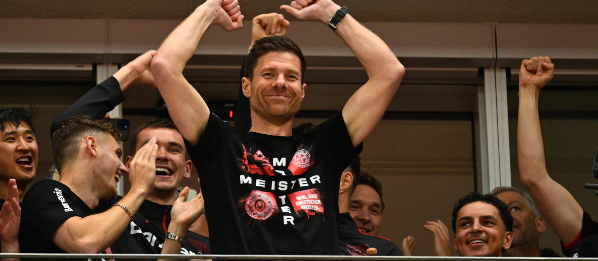 Xabi Alonso acaba de ganar la Bundesliga con el Bayer Leverkusen