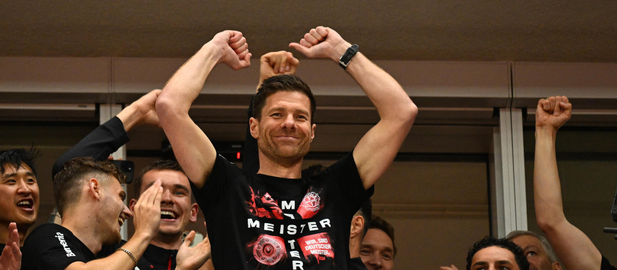 Xabi Alonso acaba de ganar la Bundesliga con el Bayer Leverkusen
