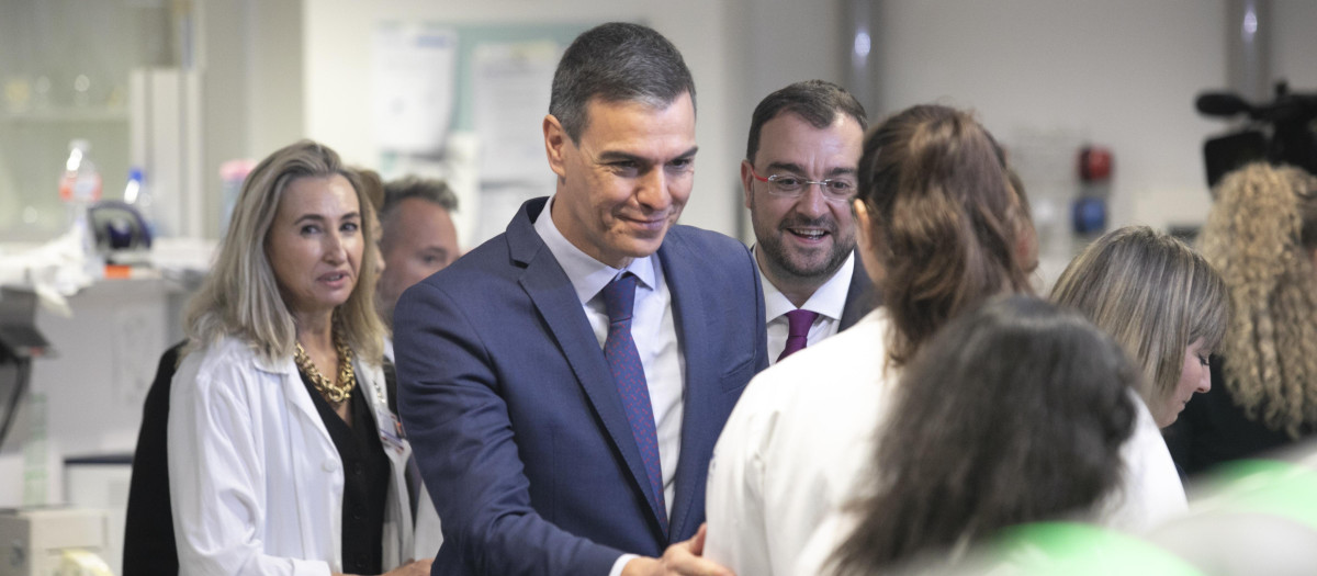 El presidente del Gobierno, Pedro Sánchez