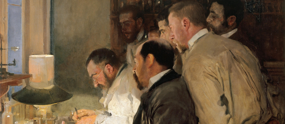 Una investigación (1897), obra de Joaquín Sorolla