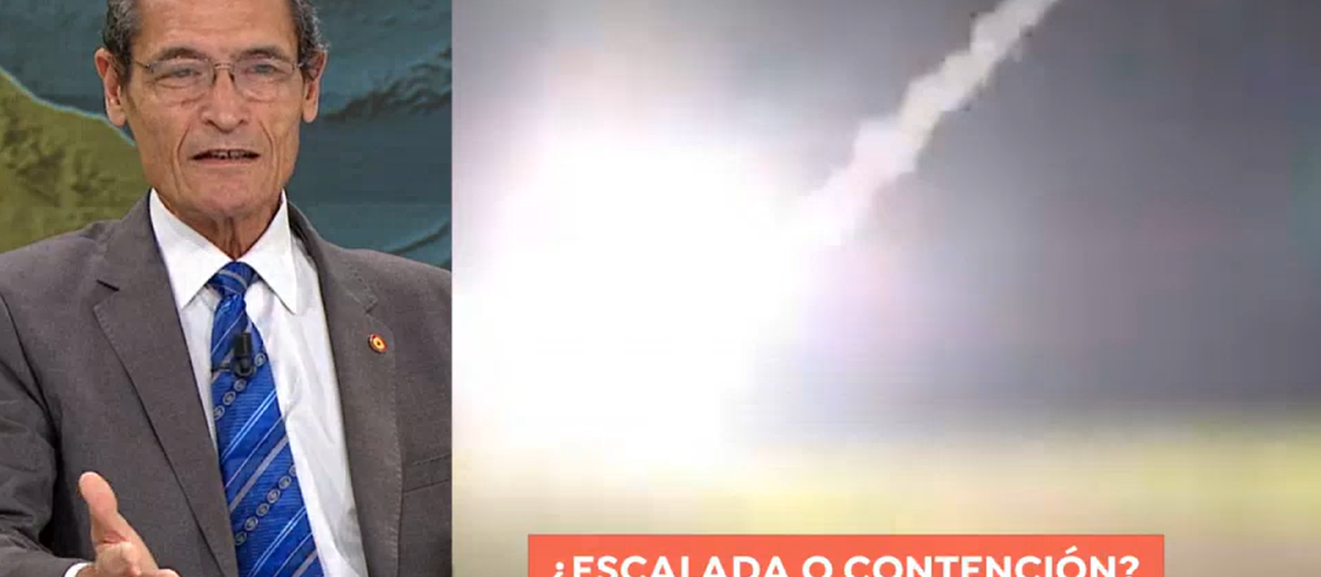 El teniente general retirado Juan Antonio del Castillo, este martes en Espejo Público