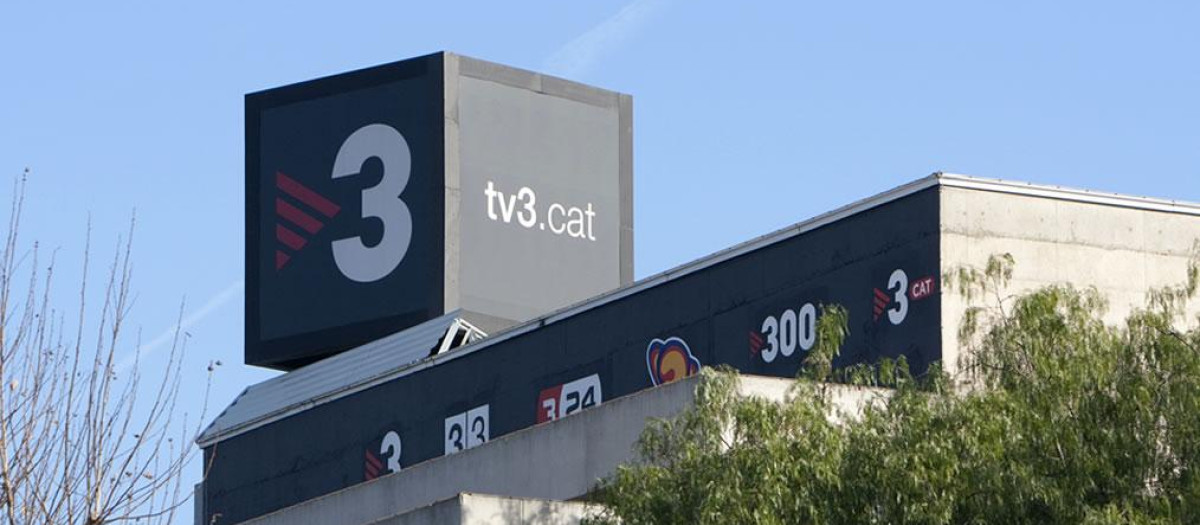 Sede de la Corporación Catalana de Medios Audiovisuales, que incluye canales como TV3.