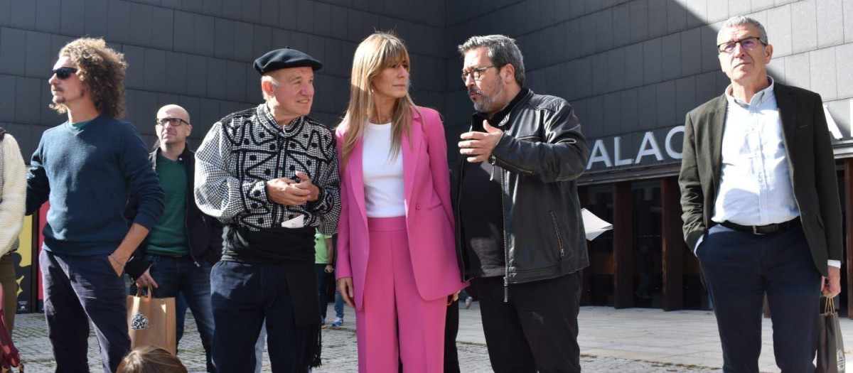 La mujer de Sánchez en la última edición de la Feria Presura de 2023