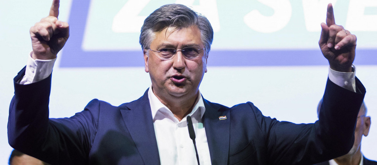 Andrej Plenkovic, primer ministro de Croacia y líder del HDZ