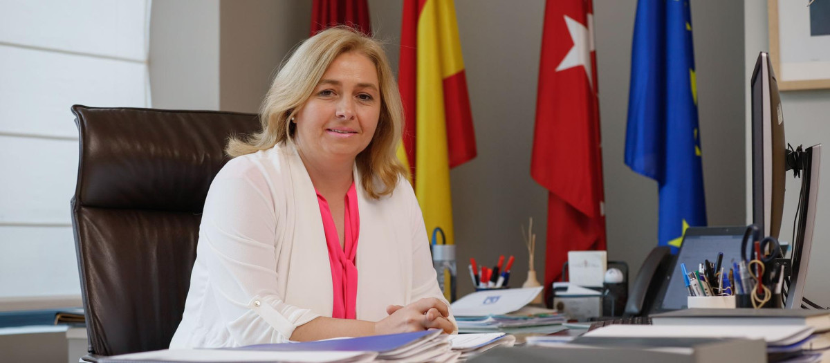 La alcaldesa de Madrid en funciones, Inma Sanz