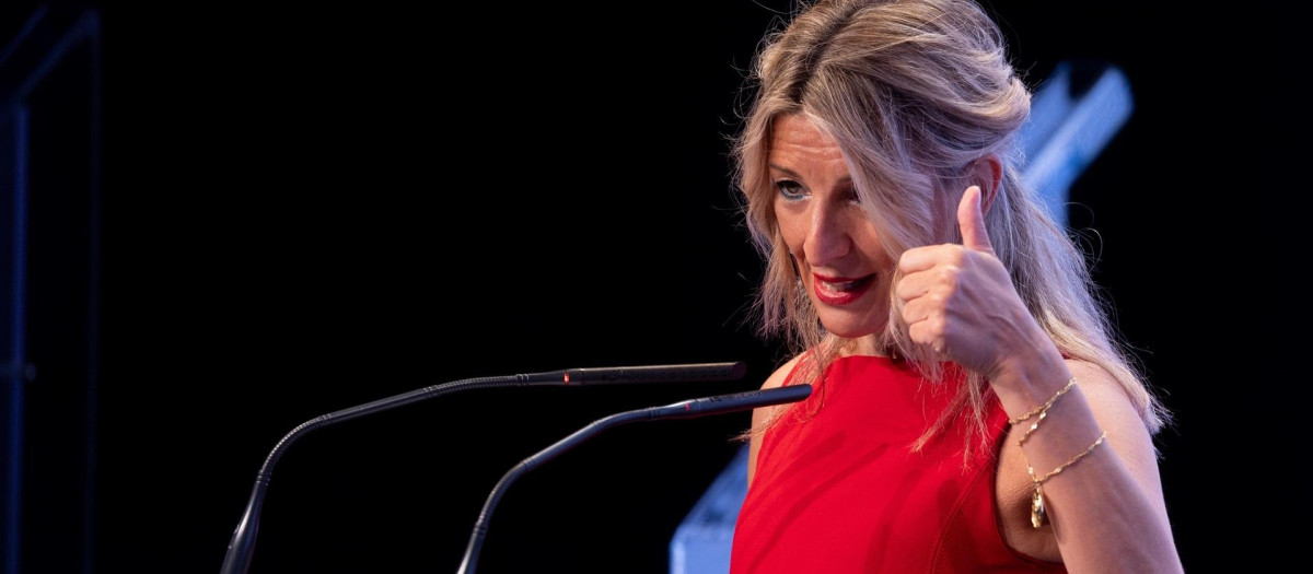 La vicepresidenta segunda y ministra de Trabajo y Economía Social, Yolanda Díaz