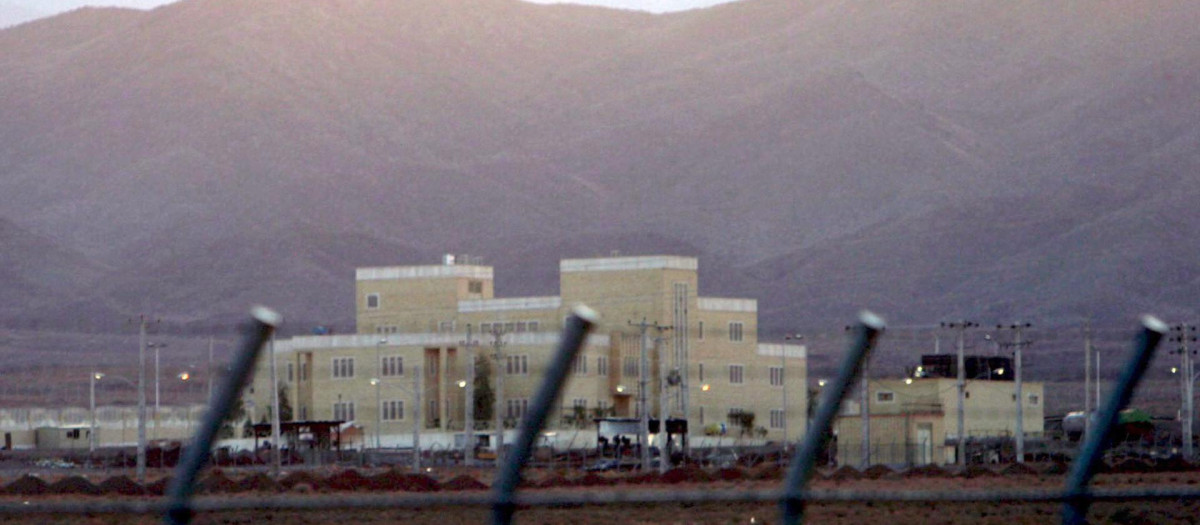 Planta de enriquecimiento de uranio de Natanz en Irán (archivo)